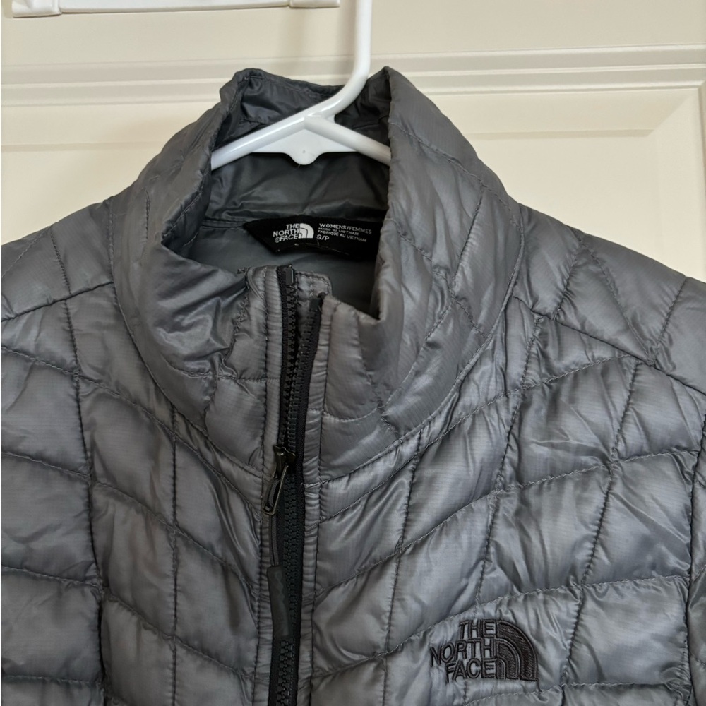 Gray North Face Thermoball Jacket - image 2